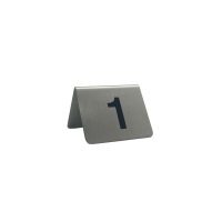 Trenton Table Number - S/S - A-Frame - No. 1