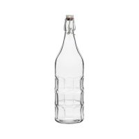 Trenton Basics Glass Bottle - Panelled - 1.0Lt (Pack of 12)