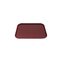 CaterRax Fast Food Tray - 400x300mm - Burgundy (Pack of 12)