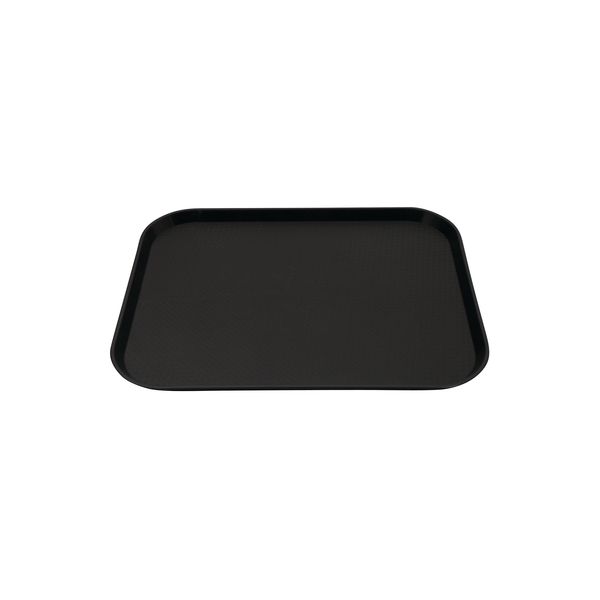 CaterRax Fast Food Tray - 450x350mm - Black (Pack of 12)