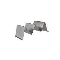 Moda Vintage Stainless Steel Taco Stand - 221x100mm (Pack of 12)