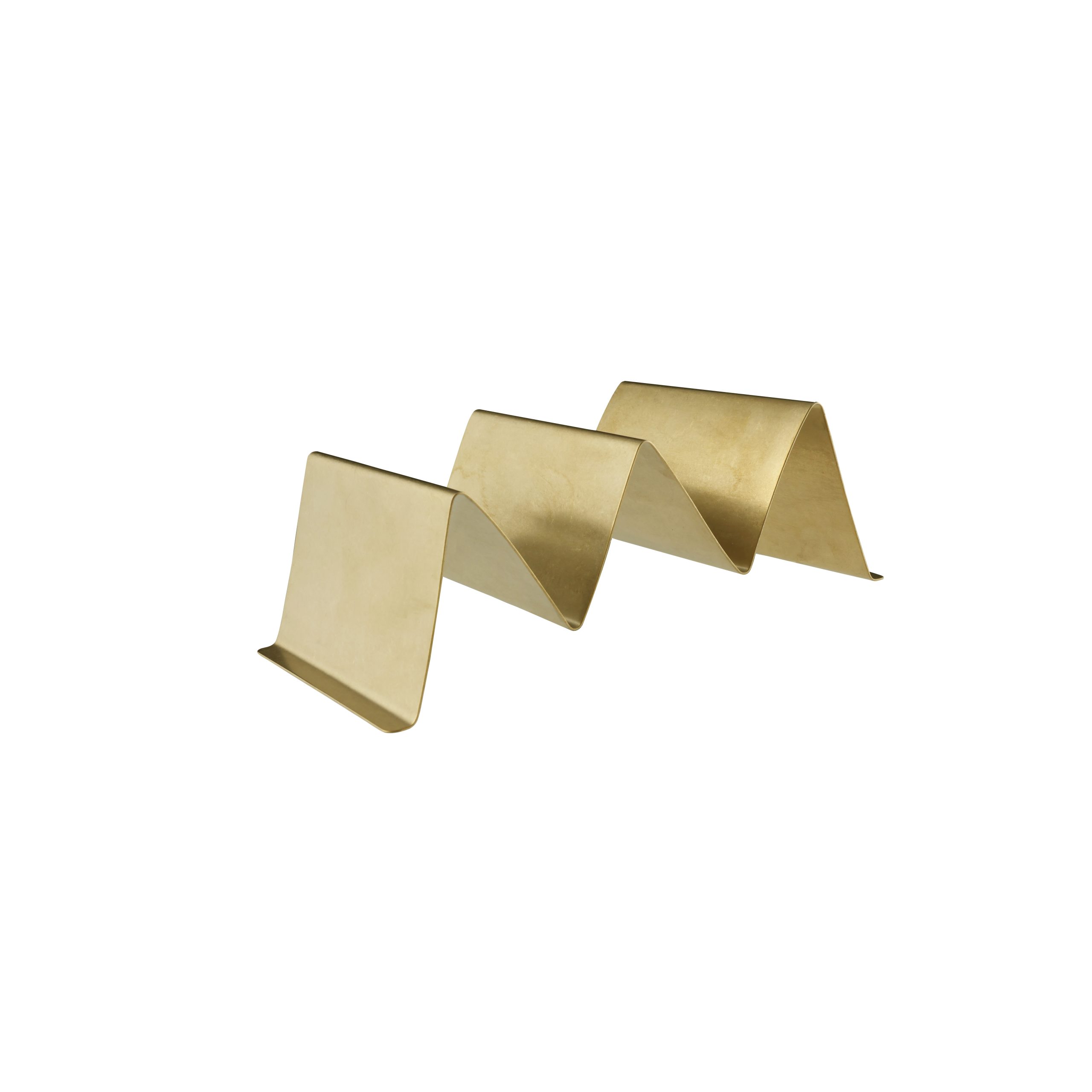 Moda Vintage Gold Taco Stand - 221x100mm (Pack of 12)