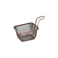Moda Brooklyn Rectangular Service Basket - Antique Copper - 100x90mm