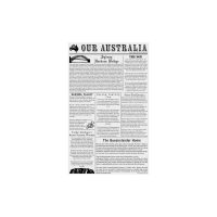 Moda Greaseproof Paper - Newsprint, Black & White - 310x190mm (10 x Pack)