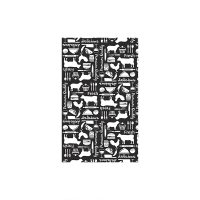 Moda Greaseproof Paper - Fresh Paper, Black & White - 310x190mm (10 x Pack)