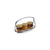 Athena Jam Stand To Suit 3 Jars - 160x54mm