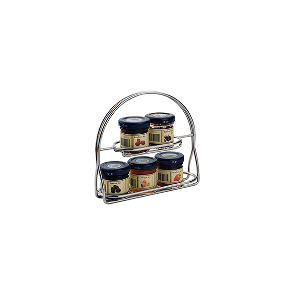 Athena Jam Stand To Suit 5 Jars - 160x54mm