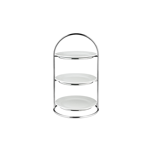 Athena 3 Tier High Tea Stand - 230mm (Pack of 2)