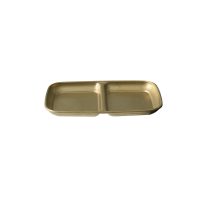 Moda Vintage Gold Divided Dish - 156x90mm (Pack of 6)