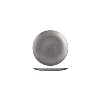 Moda Vintage Stainless Steel Round Coupe Plate - 130mm (Pack of 6)