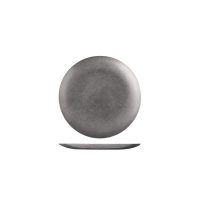 Moda Vintage Stainless Steel Round Coupe Plate - 170mm (Pack of 6)
