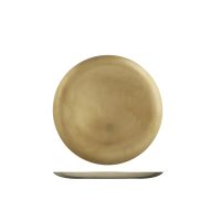 Moda Vintage Gold Round Coupe Plate - 210mm (Pack of 6)