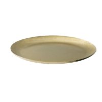 Moda Vintage Gold Oval Plate - 220x120mm (Pack of 6)