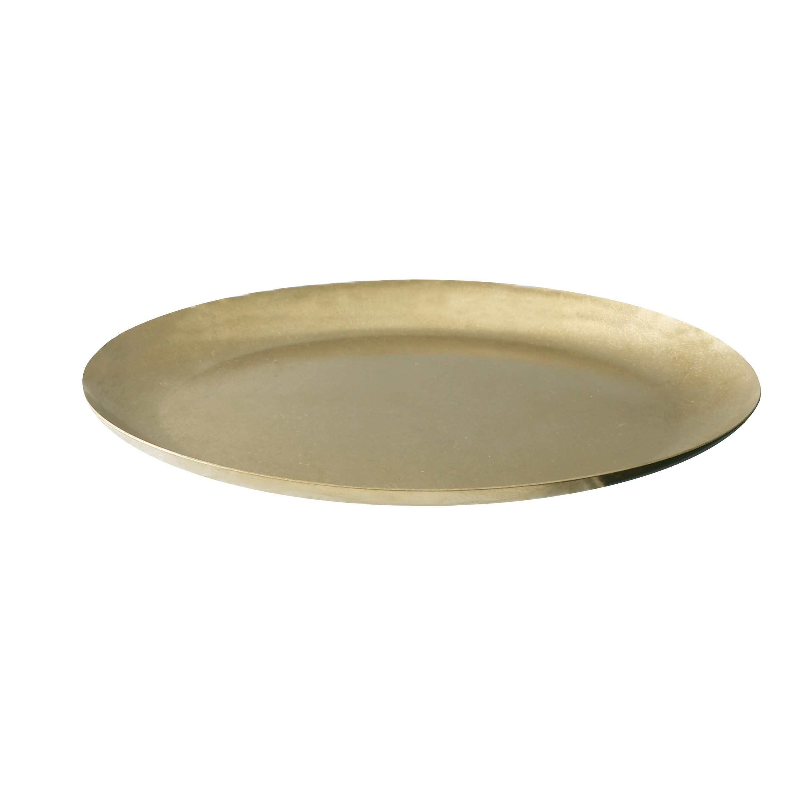 Moda Vintage Gold Oval Plate - 220x120mm (Pack of 6)