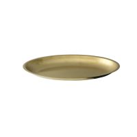 Moda Vintage Gold Oval Deep Tray - 300x182mm (Pack of 6)