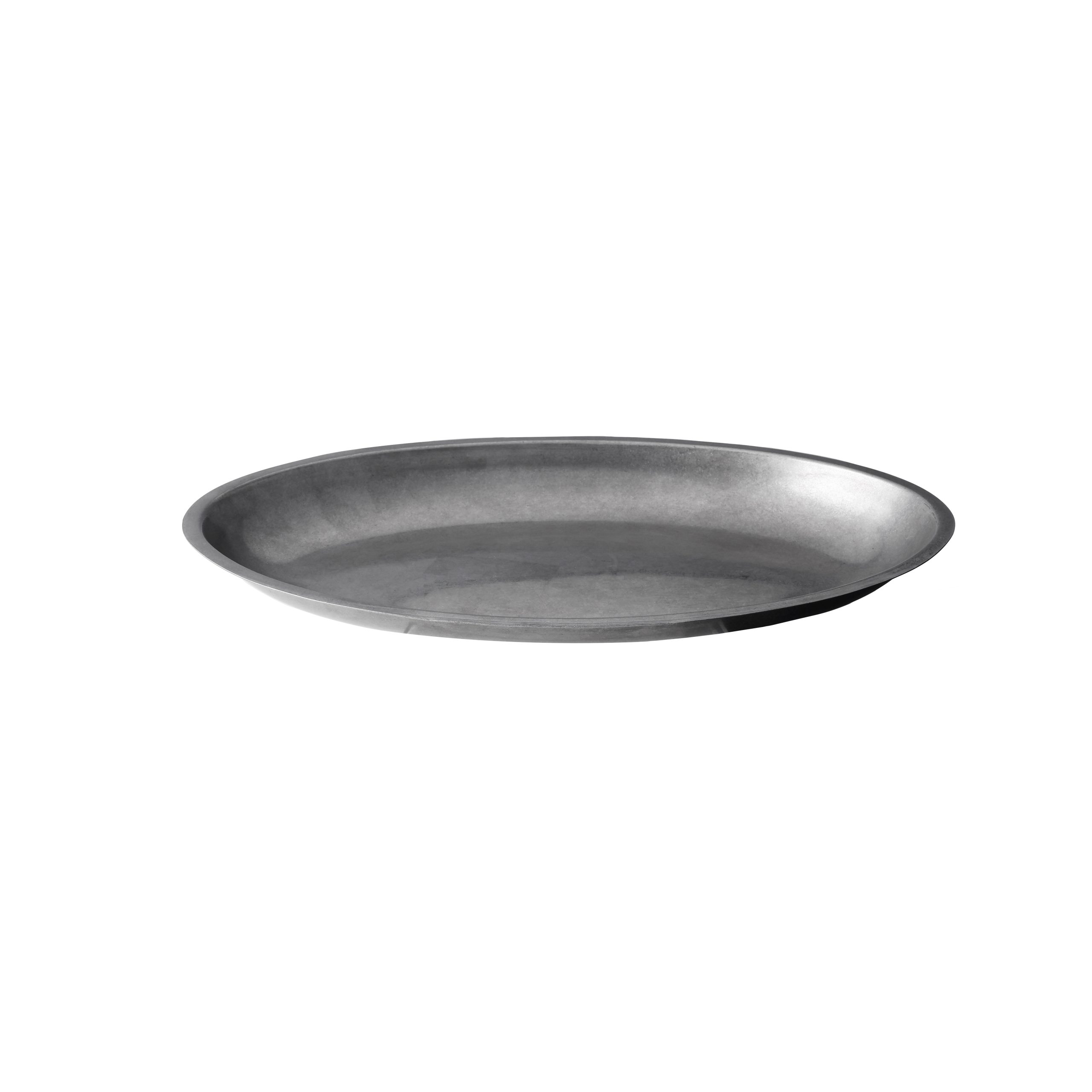 Moda Vintage Stainless Steel Oval Deep Tray - 300x182mm (Pack of 6)