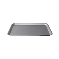Moda Vintage Stainless Steel Rectangular Tray - 310x220mm (Pack of 6)