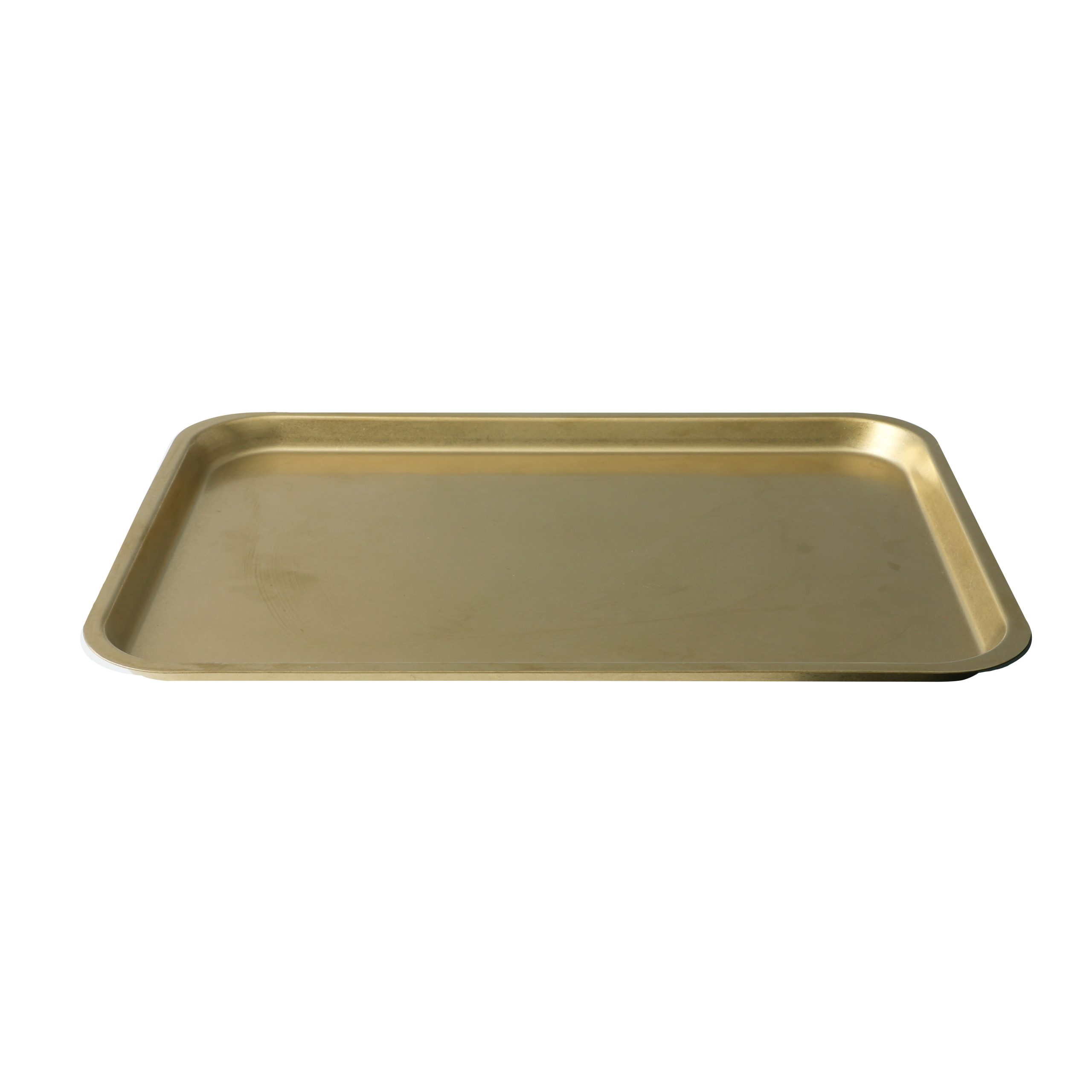 Moda Vintage Gold Rectangular Tray - 360x250mm (Pack of 6)