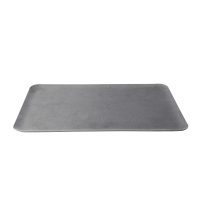 Moda Vintage Stainless Steel Rectangular Flat Tray - 200x300mm (Pack of 6)