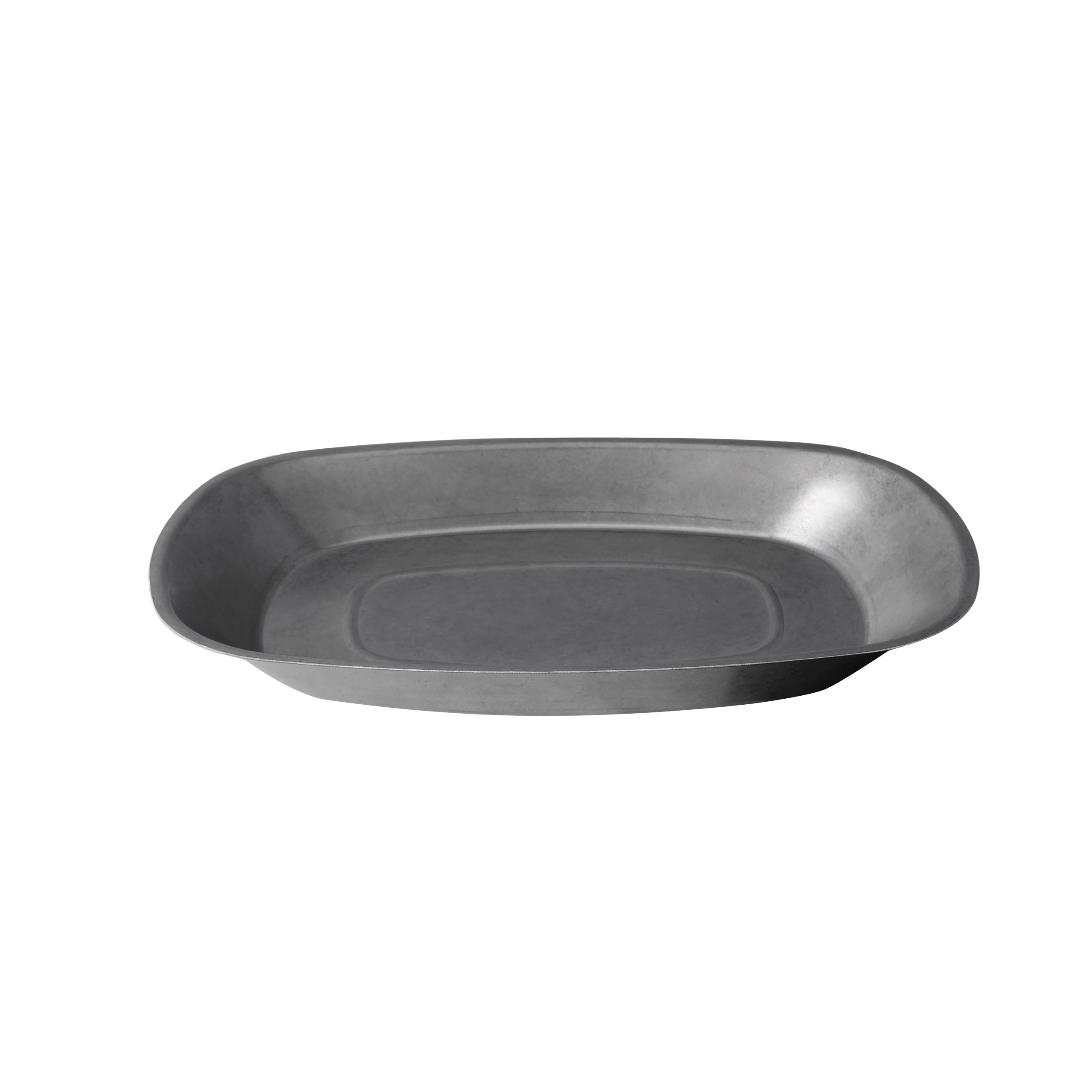 Moda Vintage Stainless Steel Oval Dish - 255x165mm (Pack of 6)