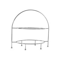 Trenton Oval Display Stand - 2 Tier - 410x280mm (Pack of 4)