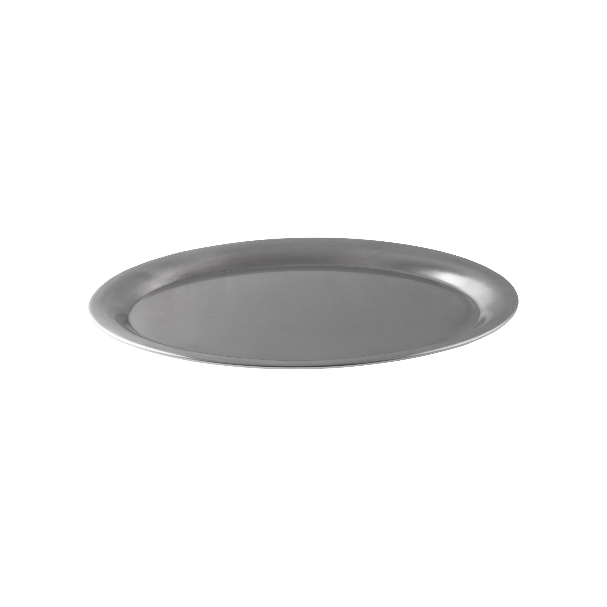 Moda Satin Oval Platter - 265x198mm - Satin Stainless Steel (Pack of 6)
