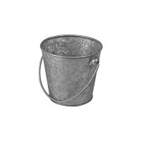 Moda Brooklyn Mini Pail - Galvanised - 1140ml