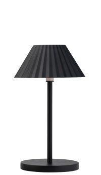 Utopia Aruba Black Led Cordless Lamp 230mm