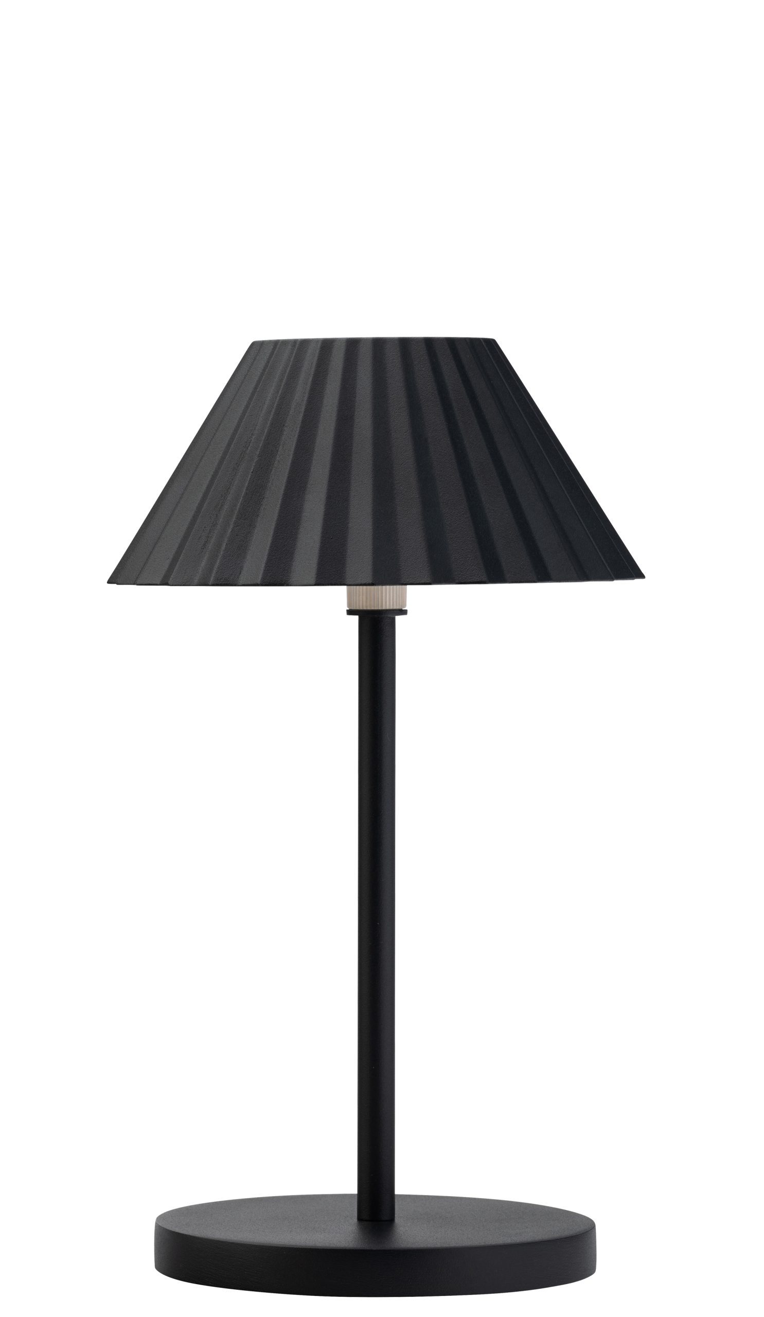 Utopia Aruba Black Led Cordless Lamp 230mm