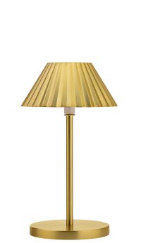 Utopia Aruba Brushed Gold Led Cordless Lamp 230mm