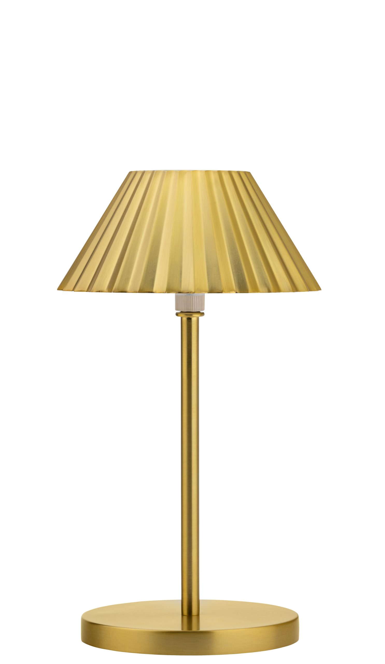 Utopia Aruba Brushed Gold Led Cordless Lamp 230mm