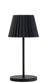 Utopia Dominica Black Led Cordless Lamp 260mm