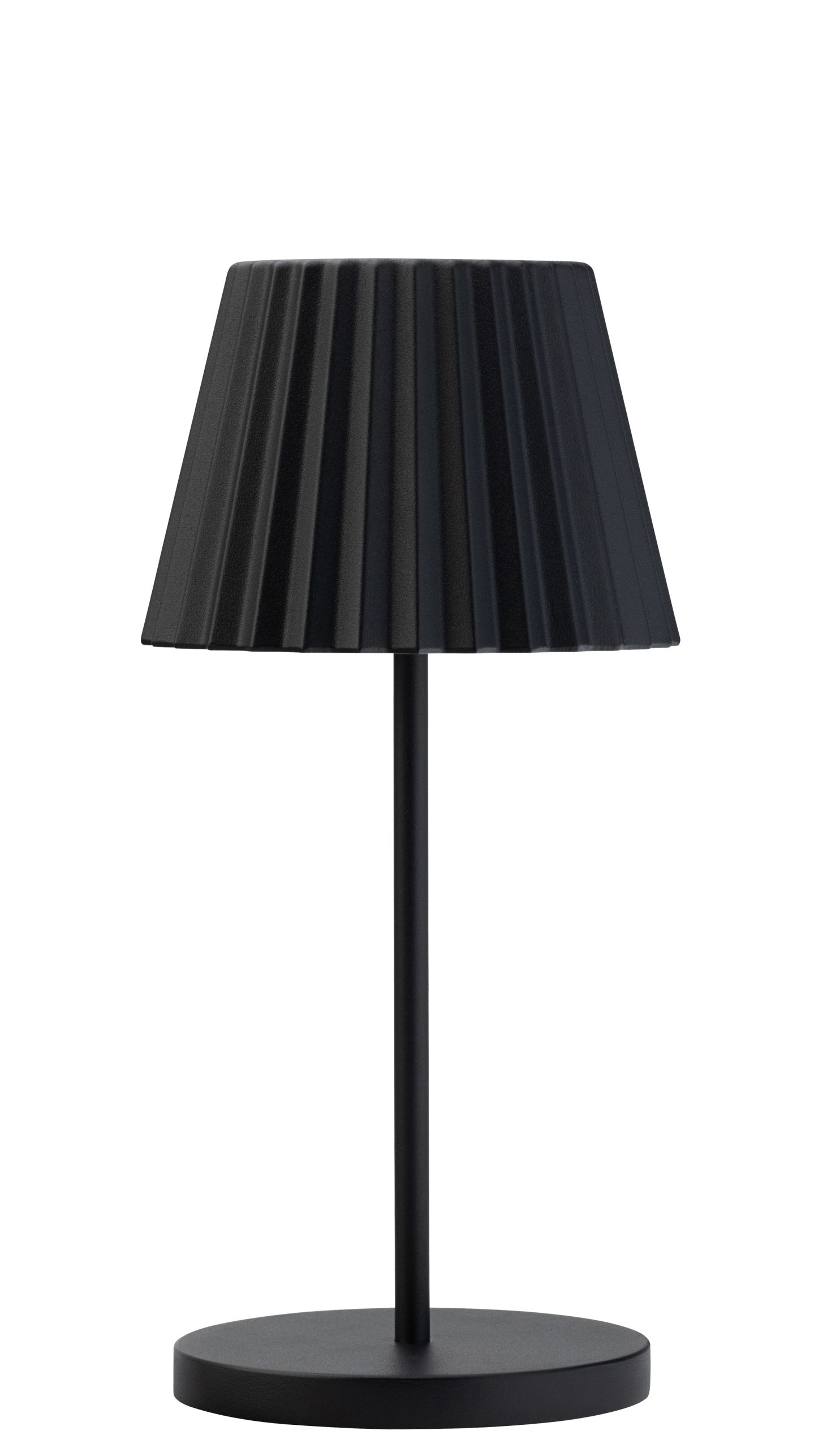 Utopia Dominica Black Led Cordless Lamp 260mm