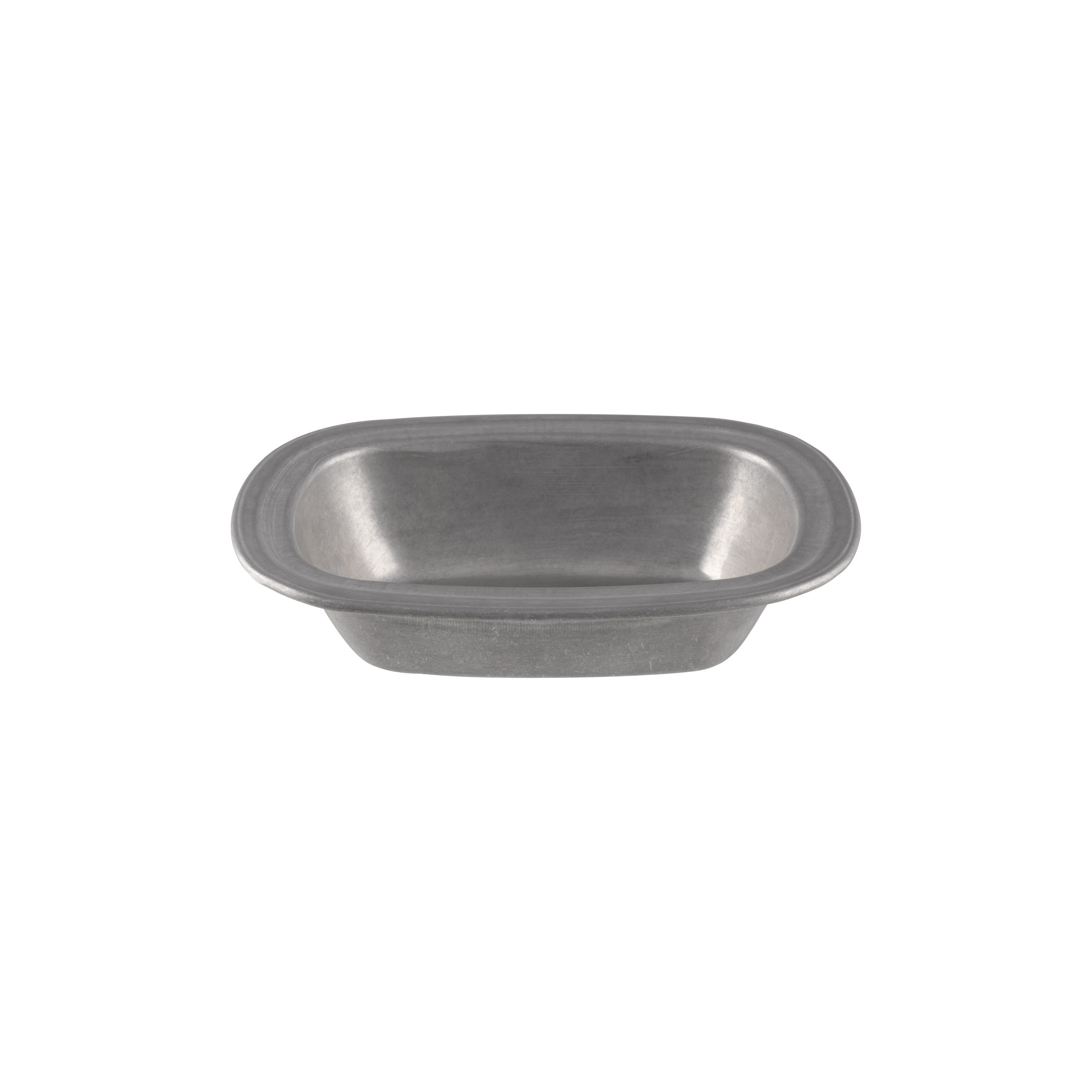 Moda Vintage Serving Dish - 180x135mm - Vintage Stainless Steel (Pack of 6)
