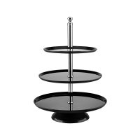 Alkan Zicco 3 Tier Display Stand - Black