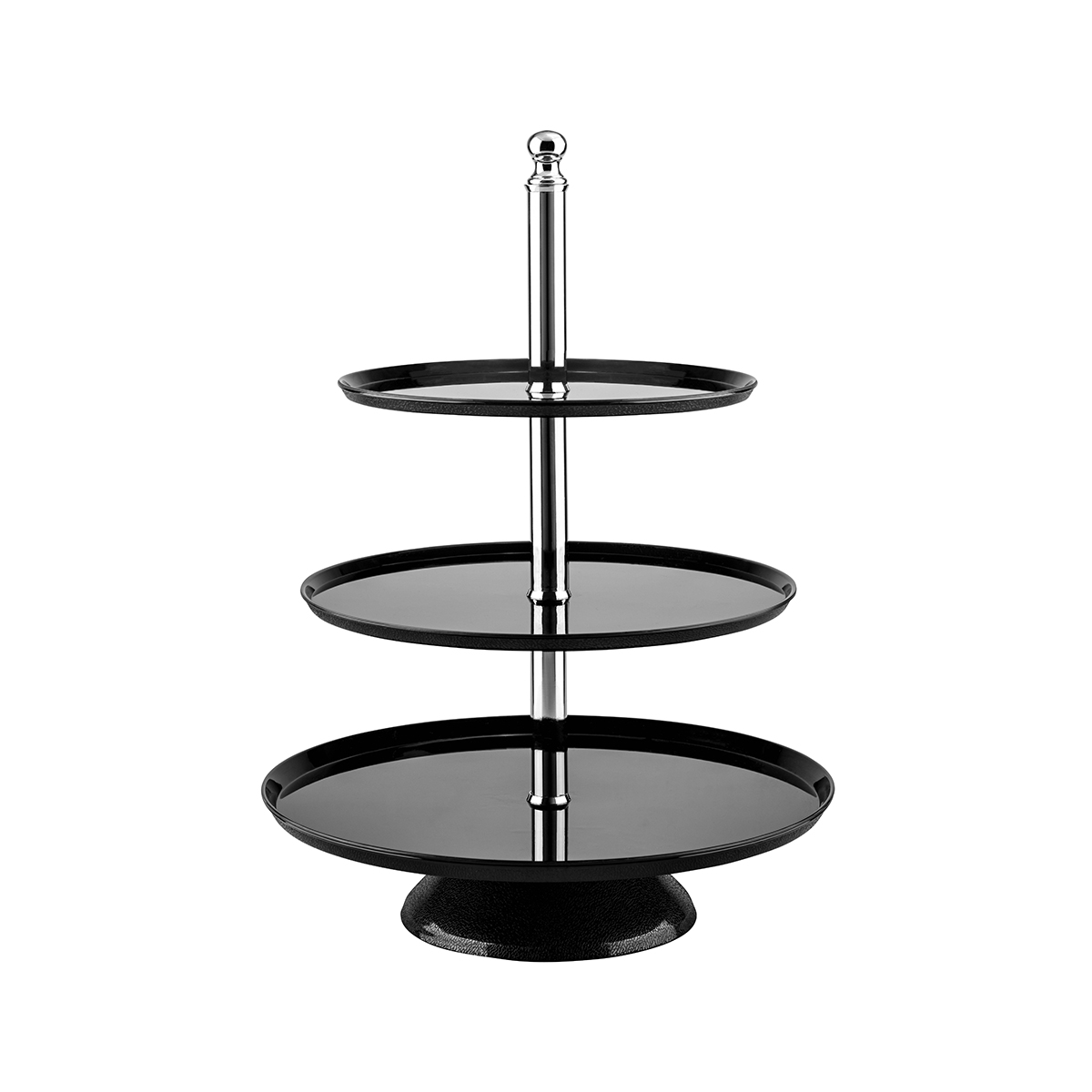 Alkan Zicco 3 Tier Display Stand - Black