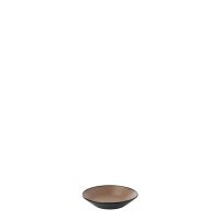 COU COU Dual Colour Beige & Black Sauce Dish - 95mm (Pack of 24)