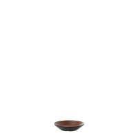 COU COU Dual Colour Brown & Black Sauce Dish - 110mm (Pack of 24)
