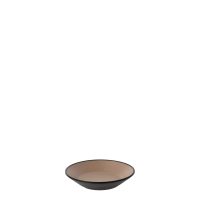 COU COU Dual Colour Beige & Black Sauce Dish - 130mm (Pack of 24)