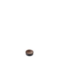 COU COU Dual Colour Beige & Black Sauce Dish - 30ml (Pack of 40)