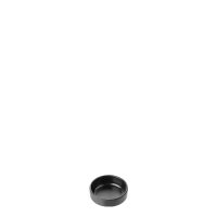 COU COU Dual Colour Black & Black Sauce Dish - 76mm (Pack of 40)