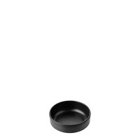 COU COU Dual Colour Black & Black Sauce Dish - 127mm (Pack of 12)