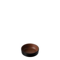 COU COU Dual Colour Brown & Black Sauce Dish - 127mm (Pack of 12)