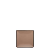 COU COU Dual Colour Beige & Black Square Plate - 175x175mm (Pack of 12)