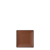 COU COU Dual Colour Brown & Black Square Plate - 175x175mm (Pack of 12)