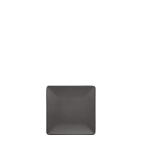 COU COU Dual Colour Grey & Black Square Plate - 175x175mm (Pack of 12)