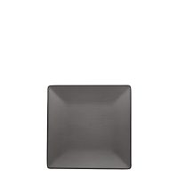 COU COU Dual Colour Grey & Black Square Plate - 240x240mm (Pack of 12)