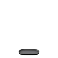 COU COU Dual Colour Grey & Black Oblong Platter - 235x110mm (Pack of 12)