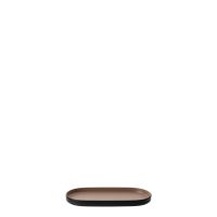 COU COU Dual Colour Beige & Black Oblong Platter - 260x130mm (Pack of 12)