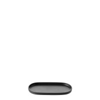 COU COU Dual Colour Black & Black Oblong Platter - 260x130mm (Pack of 12)